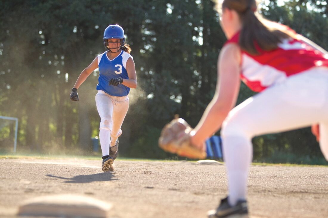 Softball on Rosewood Base